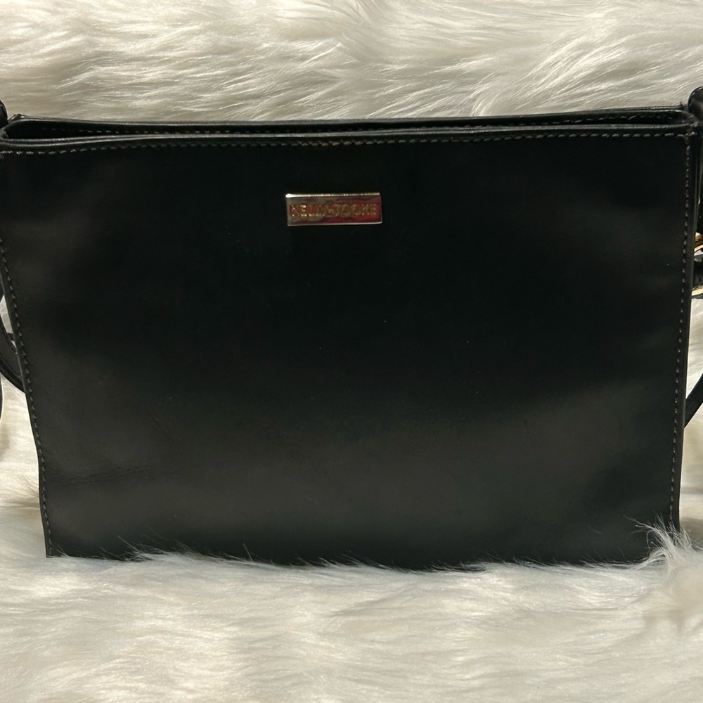 KELLY TOOKE Black Leather Crossbody Bag
